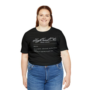 HighToned Chics Black T-Shirt