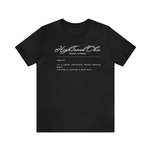 HighToned Chics Black T-Shirt