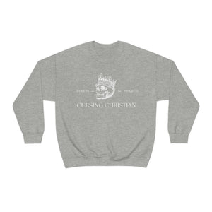 Cursing Christian Unisex Heavy Blend™ Crewneck Sweatshirt