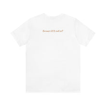 Load image into Gallery viewer, Favored Jersey Short Sleeve T-Shirt (Light Golden Brown Letters)
