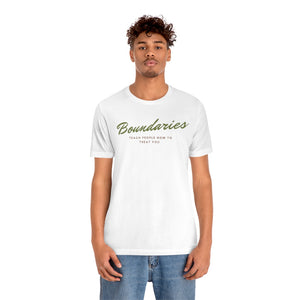 Boundaries Unisex Jersey Short Sleeve T-Shirt