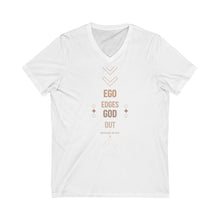 Load image into Gallery viewer, Ego Unisex Jersey Short Sleeve V-Neck T-Shirt
