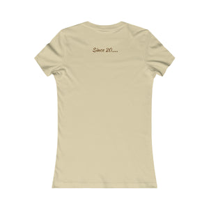 Women's Favorite Vixen Nude T-Shirt  Since 20.. (Fitted)