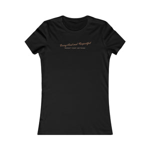 Being Kind Women's T-Shirt (Fitted)