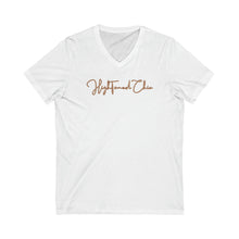 Load image into Gallery viewer, HighToned Chic Jersey Short Sleeve V-Neck Tee
