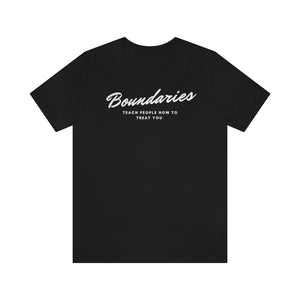 Boundaries Unisex Jersey Short Sleeve T-Shirt