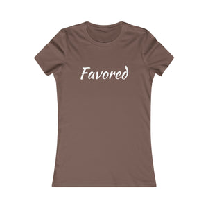 Women's Favorite Favored Nude T-Shirt (Fitted)