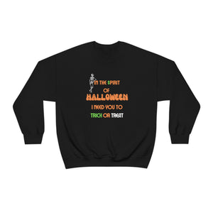 Halloween Trick or Treat Unisex Heavy Blend™ Crewneck Sweatshirt