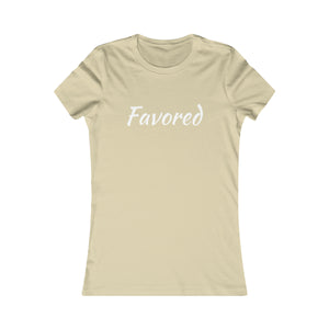 Women's Favorite Favored Nude T-Shirt (Fitted)