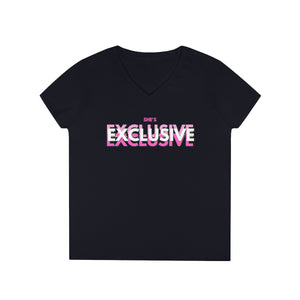 She's Exclusive Ladies' V-Neck T-Shirt