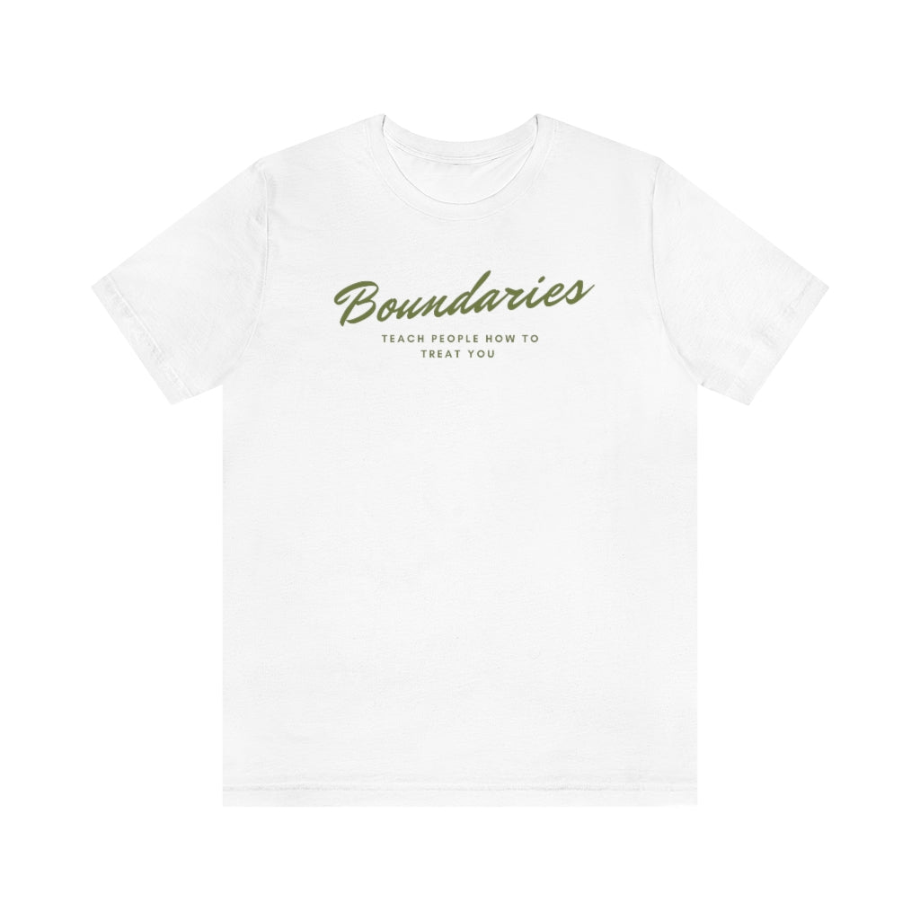 Boundaries Unisex Jersey Short Sleeve T-Shirt