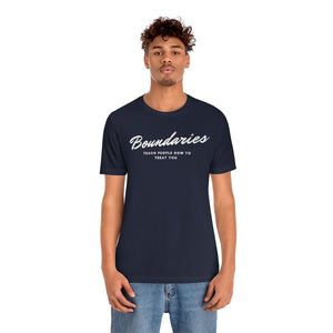 Boundaries Unisex Jersey Short Sleeve T-Shirt