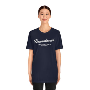 Boundaries Unisex Jersey Short Sleeve T-Shirt