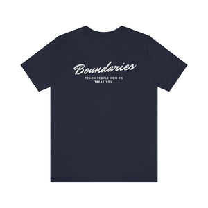 Boundaries Unisex Jersey Short Sleeve T-Shirt