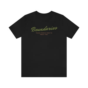 Boundaries Unisex Jersey Short Sleeve T-Shirt