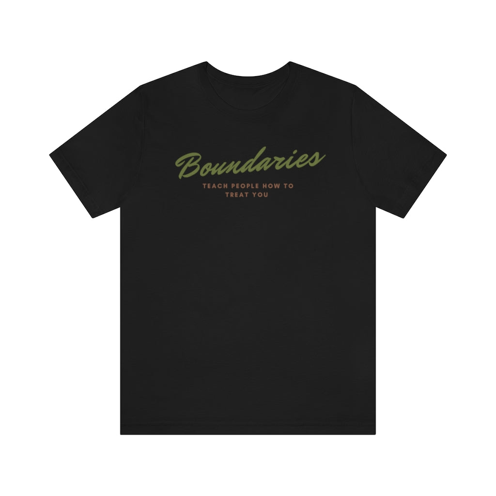 Boundaries Unisex Jersey Short Sleeve T-Shirt