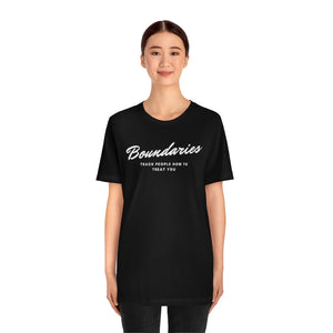 Boundaries Unisex Jersey Short Sleeve T-Shirt