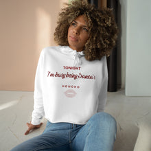 Load image into Gallery viewer, Santa&#39;s XMAS Chic Crop Hoodie
