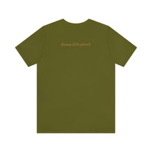 Load image into Gallery viewer, Favored Jersey Short Sleeve T-Shirt (Light Golden Brown Letters)
