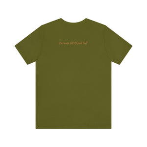 Favored Jersey Short Sleeve T-Shirt (Light Golden Brown Letters)