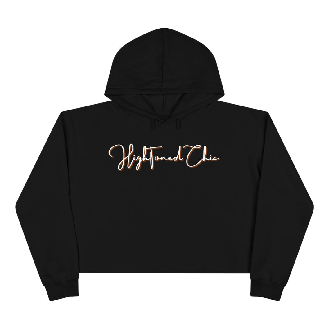 HighToned Chic Crop Hoodie