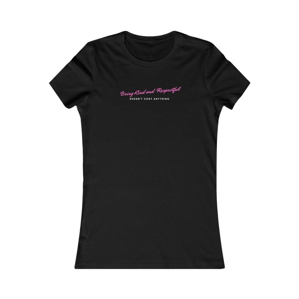 Being Kind Women's T-Shirt (Fitted)