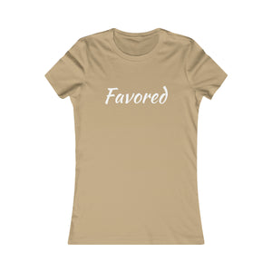 Women's Favorite Favored Nude T-Shirt (Fitted)