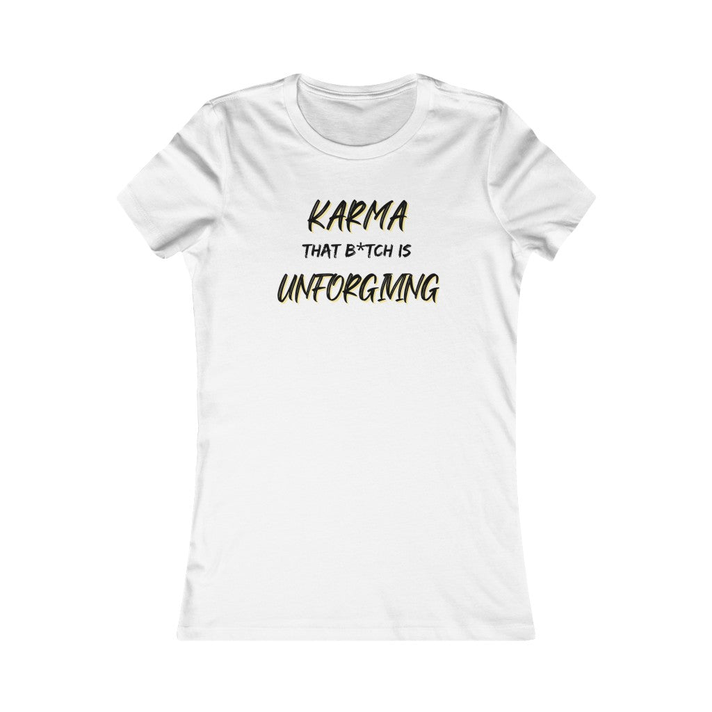 Karma Women's T-Shirt (Fitted)