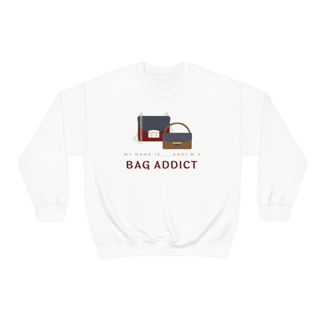 Bag Addict  Heavy Blend™ Crewneck Sweatshirt