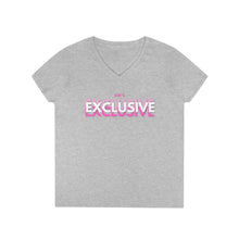 Load image into Gallery viewer, She&#39;s Exclusive Ladies&#39; V-Neck T-Shirt
