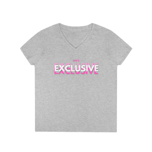 She's Exclusive Ladies' V-Neck T-Shirt