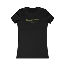 Load image into Gallery viewer, Boundaries Women&#39;s T-Shirt (Fitted)
