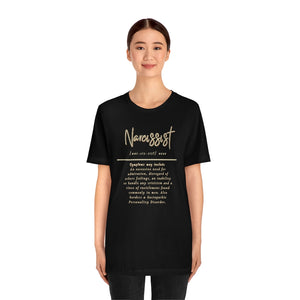 Narcissist Jersey Short Sleeve Tee